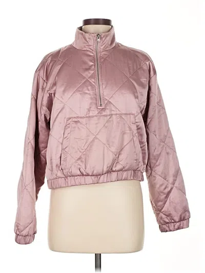 Pre-owned Forever 21 Windbreaker Jacket In Pink
