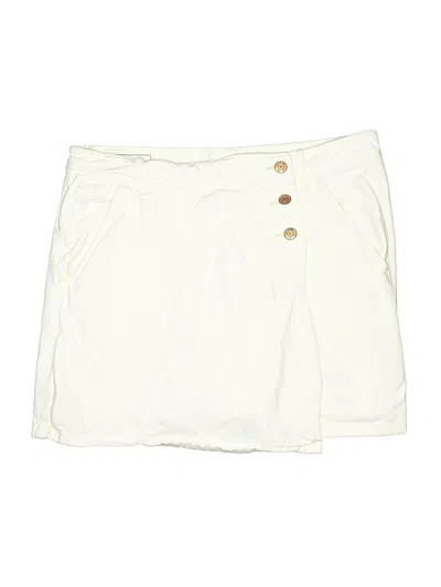 Pre-owned Gap Skort In White