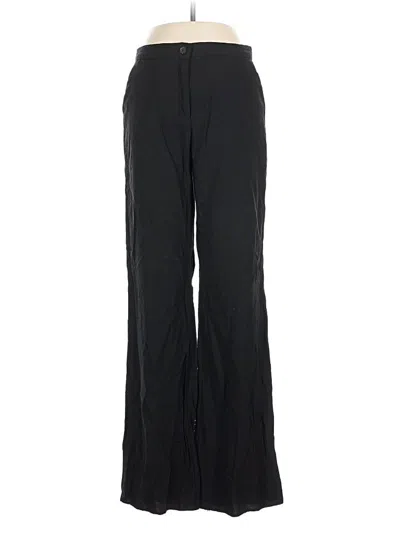 Pre-owned H&m Dress Pants In Black