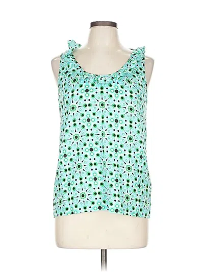 Pre-owned Kate Spade New York Sleeveless Blouse In Green