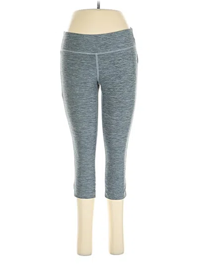 Pre-owned New Balance Active Pants In Gray