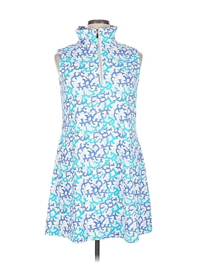 Pre-owned Anthony's Resort Wear Cocktail Dress In Blue