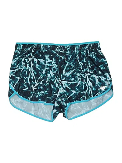 Pre-owned New Balance Athletic Shorts In Blue