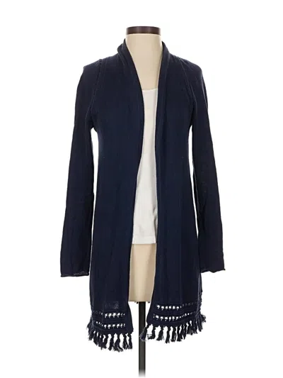 Pre-owned Lilly Pulitzer Cardigan Sweater In Blue