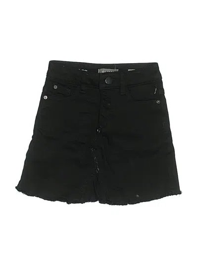 Pre-owned Dl1961 Kids' Denim Skirt In Black