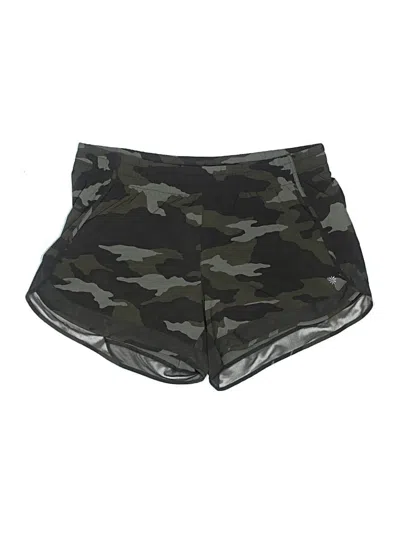 Pre-owned Athleta Athletic Shorts In Green