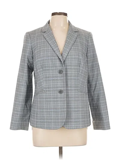 Pre-owned Talbots Blazer Jacket In Gray