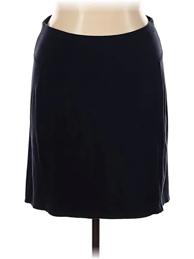 Pre-owned Jjill Casual Skirt In Blue