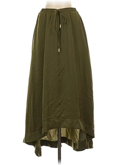 Pre-owned Banana Republic Heritage Collection Casual Skirt In Green