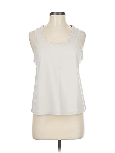 Pre-owned Athleta Sleeveless T-shirt In Silver