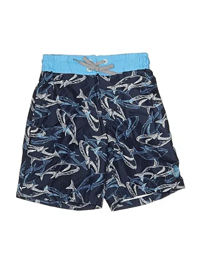 Pre-owned Zeroxposur Kids' Board Shorts In Blue
