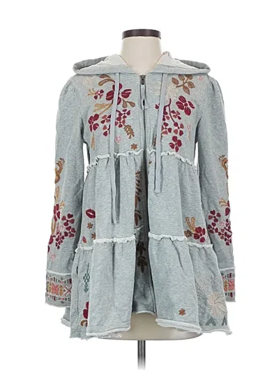 Pre-owned Johnny Was Jacket In Blue