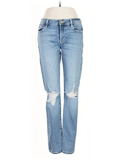 Pre-owned Frame Jeans In Blue