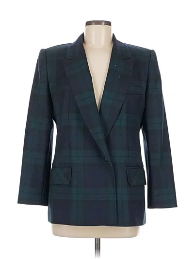 Pre-owned Giorgio Sant'angelo Wool Blazer Jacket In Blue