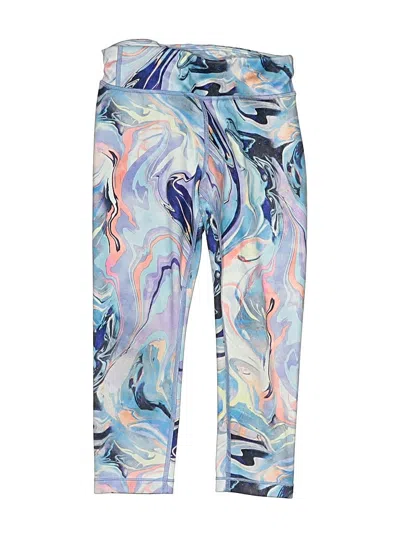 Pre-owned Athleta Girl Kids' Active Pants In Blue