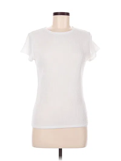 Pre-owned Sara Campbell Short Sleeve T-shirt In White