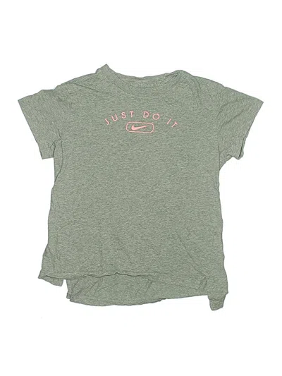Pre-owned Nike Kids' Short Sleeve T-shirt In Green