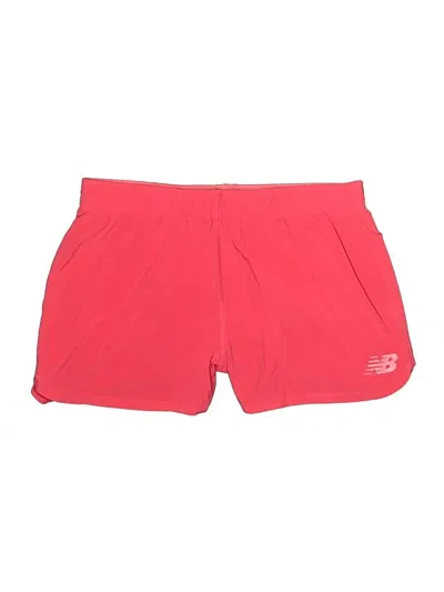 Pre-owned New Balance Athletic Shorts In Pink