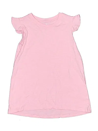 Pre-owned Primary Clothing Kids' Short Sleeve T-shirt In Pink
