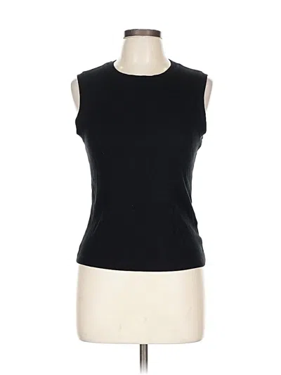 Pre-owned Gap Sleeveless T-shirt In Black
