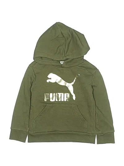 Pre-owned Puma Kids' Sweatshirt In Green