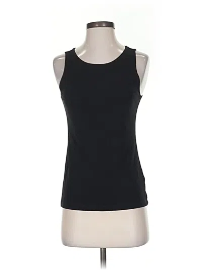 Pre-owned Donna Karan Active Tank Top In Black