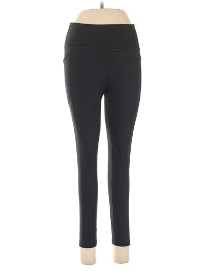 Pre-owned Victoria's Secret Active Pants In Black