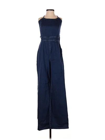 Pre-owned Good American Jumpsuit In Blue