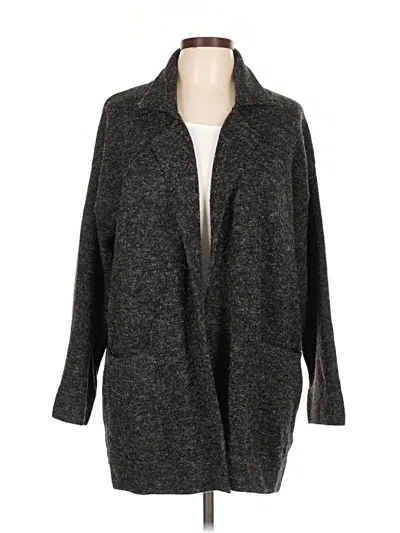 Pre-owned Thread & Supply Cardigan Sweater In Gray