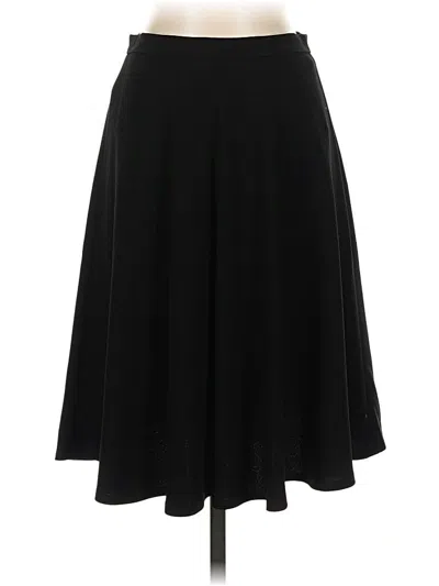 Pre-owned Donna Karan Formal Skirt In Black