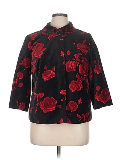 Pre-owned Talbots Blazer Jacket In Red