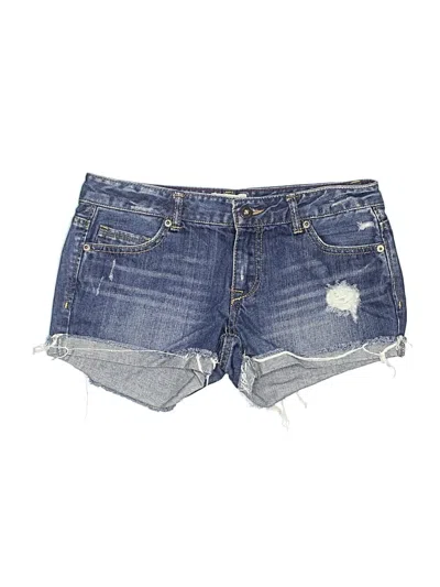 Pre-owned Aéropostale Denim Shorts In Blue