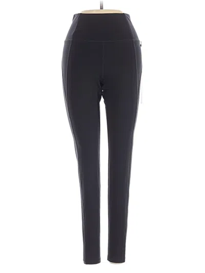 Pre-owned Girlfriend Collective Active Pants In Black