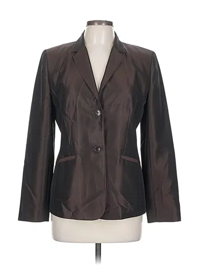 Pre-owned Ann Taylor Blazer Jacket In Brown