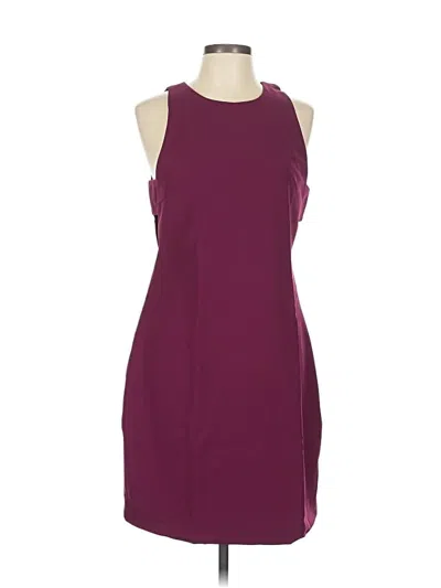 Pre-owned Bishop + Young Cocktail Dress In Burgundy