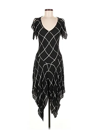 Pre-owned Max Studio Cocktail Dress In Black