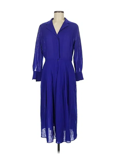 Pre-owned Akris Casual Dress In Blue
