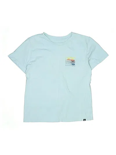 Pre-owned Quiksilver Kids' Short Sleeve T-shirt In Blue