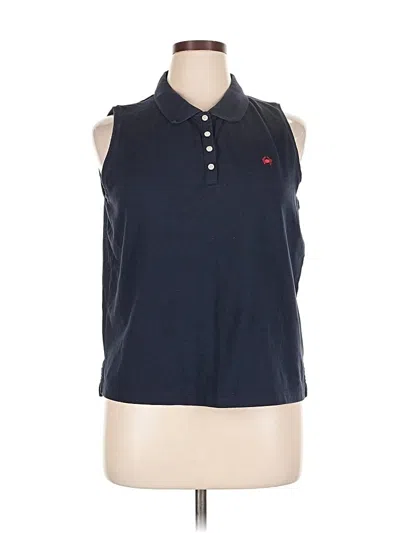 Pre-owned J.crew Factory Store Sleeveless T-shirt In Blue