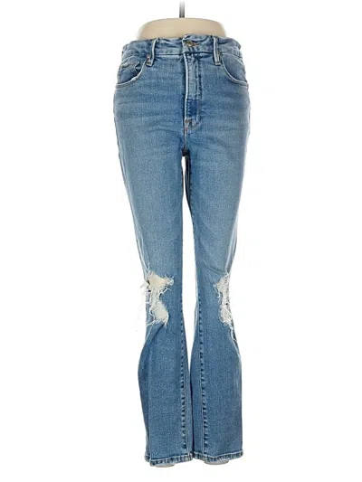 Pre-owned Good American Jeans In Blue