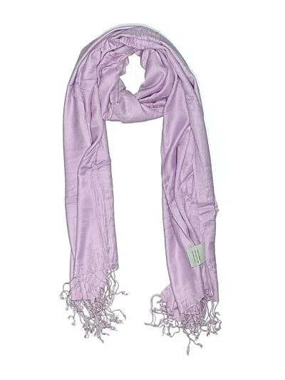Pre-owned Unbranded Scarf In Purple