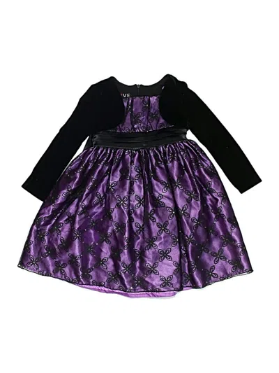 Pre-owned Love Kids' Dress In Purple