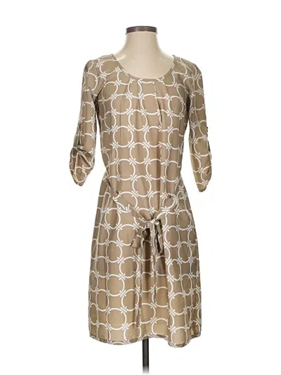 Pre-owned The Royal Standard Casual Dress In Brown