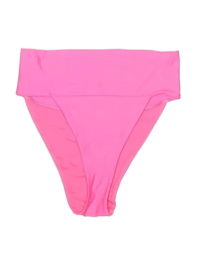 Pre-owned Aerie Swimsuit Bottoms In Pink