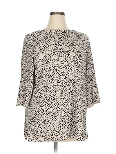 Pre-owned Jjill Pullover Sweater In Gray