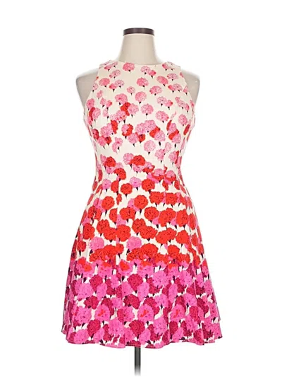 Pre-owned Maggy L Cocktail Dress In Pink