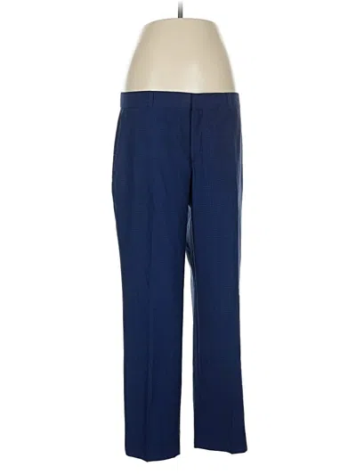 Pre-owned Banana Republic Wool Pants In Blue