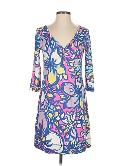 Pre-owned Lilly Pulitzer Casual Dress In Blue