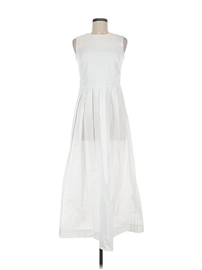 Pre-owned Avavav Casual Dress In White