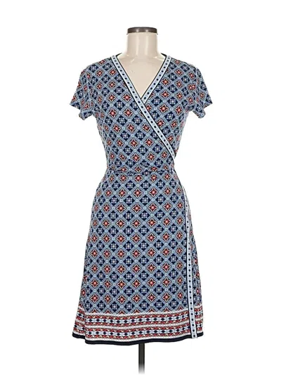 Pre-owned Max Studio Casual Dress In Blue